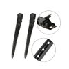 20 Pcs 3.5 Inches Duck Bill Hair Clips Black Metal Alligator Curl Clips with Holes Styling Clips for Salon Hair Extensions
