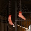 XONOR Fake Human Severed Feet Bloody Dead Body Parts Haunted House Halloween Decorations, 2-Pieces (Left and Right)