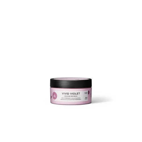 Maria Nila Colour Refresh, Vivid Violet 3.4 Fl Oz, Purple Hair Mask, Semi-Permanent Pigments, 100% Vegan & Sulfate/Paraben free