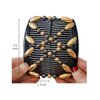 FXQHAN Stretch Combs For Girl, Magic Beading Hair Comb-Double Clips Hair Styling Accessories for Women Girls Hair Beauty (Gold)