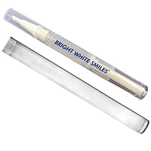 Bright White Smiles Teeth Whitening Pen, 35% Carbamide Peroxide, Whitener Gel Kit, Storage Tube Included, 1 Pen Good for 12-15 Treatments