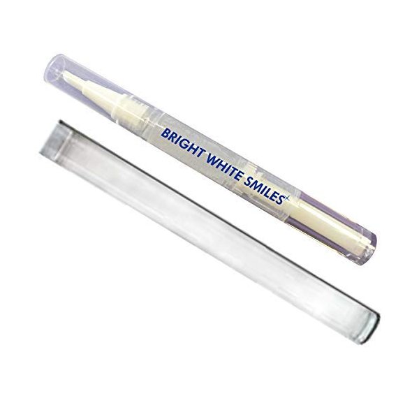 Bright White Smiles Teeth Whitening Pen, 35% Carbamide Peroxide, Whitener Gel Kit, Storage Tube Included, 1 Pen Good for 12-15 Treatments