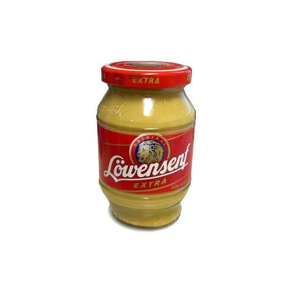 Loewensenf Extra Hot German Mustard, 9.3 oz.