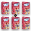 Hawaiian Punch Sugar-Free Juicy Red Powdered Drink Mix 6 Count of 8 packets each for Total 48 Sticks bundle packaged by D'Elite Box