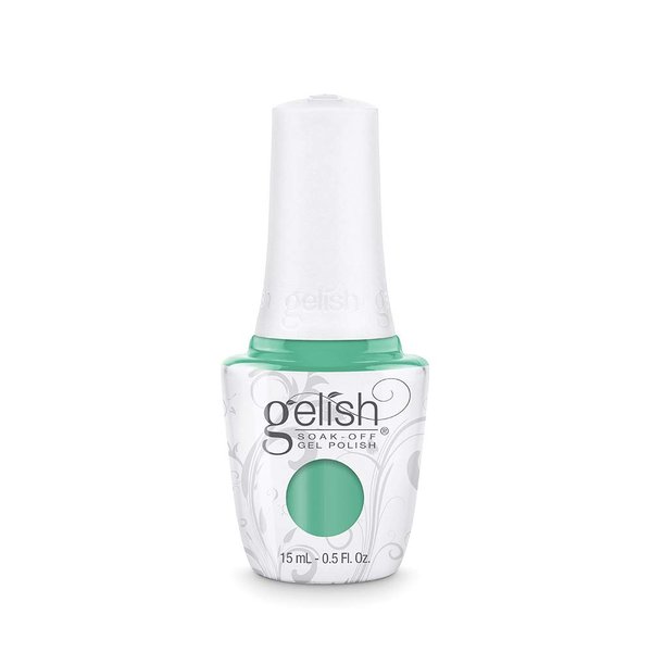 Gelish 15ml Collection (A Mint Of Spring) Mint Green Gel Nail Polish, Mint Green Nail Polish, Green Nail Gel Polish, 5 ounce