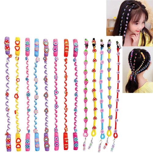 Hair Styling Twister Clip for Girl Women,Braided Hair Band Twist Barrette Spiral Spin Hair Tool Accessories Elastic Hair Rope Cute Hairband (zhitiao)