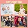 alilo Smart Bunny Baby Rattle Musical Light Up Toys, Infants Newborns Baby Toys 0-3-6-12-18-24 Months,1 Year Old Baby Girl Gifts, 4 Music Modes and Color Recognition Function with 9 Color Card