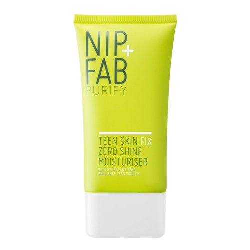 Nip+Fab Teen Skin Fix Zero Shine Face Moisturizer with Niacinamide and Antioxidant Wasabi Extract...
