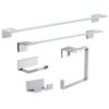 DELTA Vero Toilet Paper Holder, Polished Chrome, Bathroom Accessories, 77750 3.63 x 6.00 x 2.21 Inches