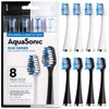 AquaSonic Duo Series Replacement Brush Heads | for Normal & Sensitive Teeth | Compatible with Duo Series & Home Dental Center Toothbrush Handles | NOT Compatible with Duo Series Pro