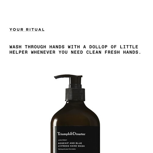 TRIUMPH & DISASTER | Little Helper Hand Wash | Gentle Hand Soap for Men & Women, 16.9 fl oz