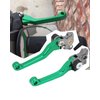 NACORE Motorcycle Clutch Brake Levers for KX250 2021-2026, KX450 2019-2026, KX250X/KX450X 2022-2026, KX250XC 2022 Dirt Bike, Green