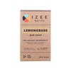 Izee Native Lemongrass Botanical Bar Soap 1 count 4oz Lemongrass Bar Soap | Earth-Safe Biodegradable Bar Soap Made in USA With Natural and Organic Ingredients