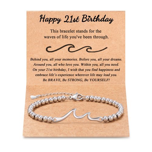 Tarsus 21st Birthday Gifts for Her Cool Gifts for 21 Year Old Birthday Gifts Women Birthday Bracelet