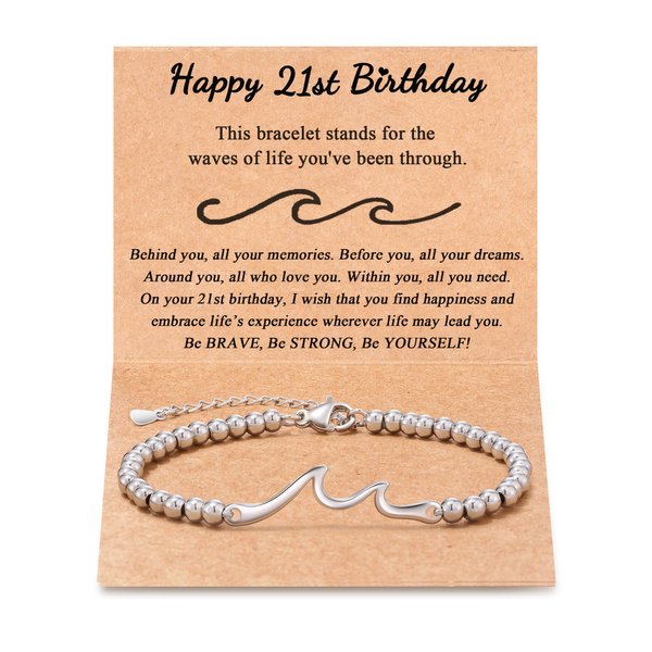 Tarsus 21st Birthday Gifts for Her Cool Gifts for 21 Year Old Birthday Gifts Women Birthday Bracelet