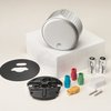 August Home, Silver Wi-Fi Connected Smart Keyless Entry Door Lock, Electronic Door Lock Fits Your Existing Deadbolt in Minutes, ‎ ‎AUG-SL05-M01-S01