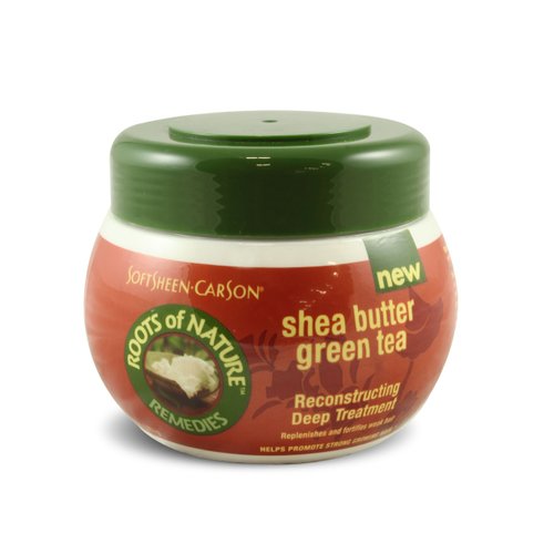 Roots Of Nature Reconstructing Deep Treatment With Green Tea and Shea Butter, 10 oz