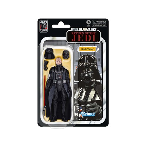 STAR WARS The Black Series Darth Vader, Return of The Jedi 40th Anniversary 6-Inch Collectible Action Figures, Ages 4 and Up