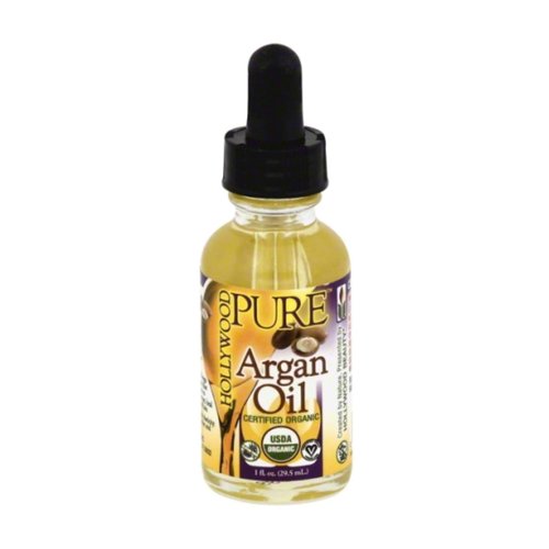 Hollywood Beauty Pure Argan Hair Oil, 1 Oz, Yellow (HB-307)