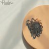 Parcelona French Plume Tortoise Shell Small Celluloid Jaw Hair Claw Clip Clamp Clutcher- 2 inches