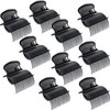 Syhood 10 Pieces Hot Roller Clips Plastic Hair Curler Claw Clips Replacement Roller Clips for Women Hair Section Styling