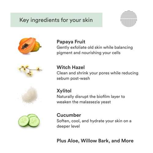 Dermazen Purifying Facial Cleanser, Soothe and Heal Seborrheic Dermatitis - 4oz