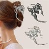 2 PCS Spider Hair Claw Clips Strong Hold Metal Hair Clips Hair Accessories for Women Girls