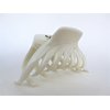 Generic Blonde creme white hair claw clip for medium fine hair