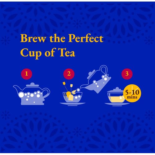 Tadin Bronco Herbal Tea, Caffeine Free, 24 Tea Bags Per Box, Pack of 6 Boxes Total