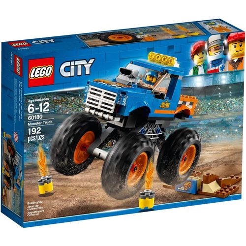LEGO City Monster Truck 60180 Building Kit (192 Pieces)