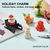 24Pcs 3D Christmas Erasers for Kids Bulk, Cute Santa Claus Snowman Puzzle Erasers for Stocking Stuffers Goodie Bags Stuffers Classroom Party Favors Holiday Gifts