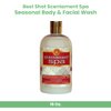 Best Shot Scentament Spa Seasonal Body and Facial Wash, Tearless Shampoo, Hypoallergenic Body Wash, Removes Tear Stains, Hot Toddy, 16 Oz.