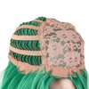 Onedor 30 Inches Green Straight Long Synthetic Hair Women Full Head Cosplay Wig with Wig Cap (Green)