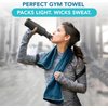 Youphoria Microfiber Travel Towel Fast Drying Lightweight - Quick Dry Towel for Camping, Beach, Backpacking, Hiking, & Sport
