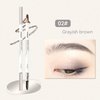 Novo Dual-Ended Waterproof Eyebrow Pencil - Angled Tip for Hair-like Strokes & Precise Shaping, Built-in Spiral Brush, Smudge-Proof, Long-Lasting Brow Pen for Defined, Natural Brows