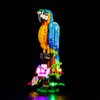 VONADO LED Light Kit for Lego 3 in 1 Exotic Parrot 31136 Animal Figures, Creative Lighting Set Accessories Compatible with Lego Light 31136 Building Set (Lights Only, No Models)