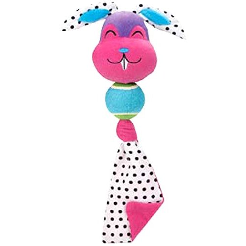 Grriggles US2372 11 FUNdamentals Tennis Tail Bunny Dog Toy