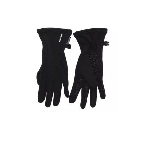 HEAD Womens Touchscreen Running Gloves (Black, Small)