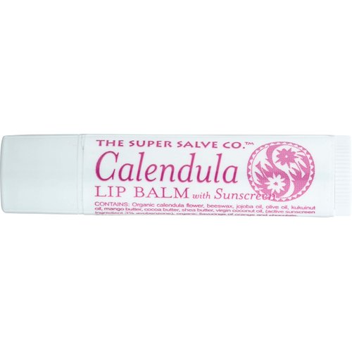SUPER SALVE Calendula Lip Balm, 0.16 OZ