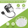 AMI PARTS S99080166 Vent Bath Fan Motor Replacement and BP28 Fit for broan nutone 70CFM 120V 60Hz 1.4 Amp 3000RP CCW for Bath Exhaust Vents