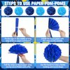 Video Game 10th Birthday Party Decorations Blue Black Happy Birthday Level 10 Banner Backdrop Honeycomb Centerpieces Hanging Swirls Tissue Paper Pompoms for Boy 10 Years Old Game Controller Supplies