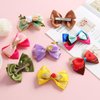 Princess Hair Bow Clips for Girls Women 4 Inch Birthday Gift Dress up Hair Accessories for Belle