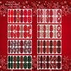 TailaiMei 14 Sheets Christmas Nail Wraps Stickers Nail Polish Strips Self-Adhesive Full Wraps with 2 pcs Nail Files for DIY Nail Art Decals (Gift Style)