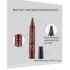 Eyebrow Pencil - Eyebrow Microblading Pen - Eye Makeup Eyebrow Pen Micro 4 Point Brow Pen Lift Long-Lasting Waterproof Natural Eyebrow Hair , Eyebrow Makeup, and Smudge-proof