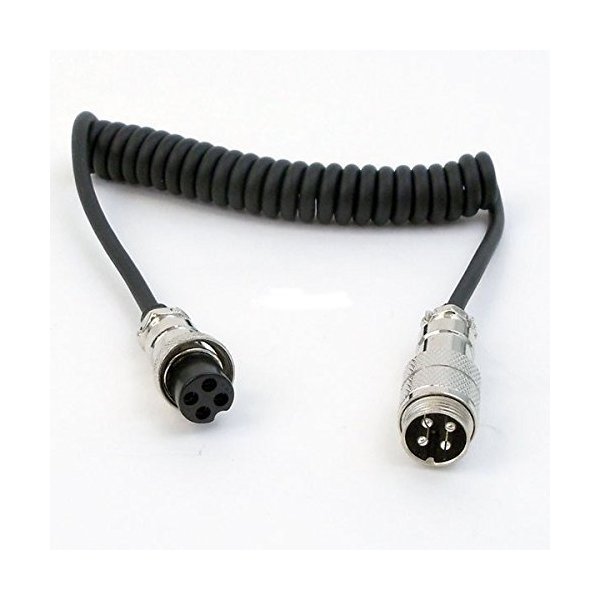 Workman EX4 4 Pin Microphone Extension Cord For Cobra/Uniden CB plus Ham Radios
