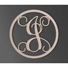 Wooden Letters by Jess and Jessica Cursive Wood Letter for Wall Decor Various Sizes Premium Quality & Durable Smooth Laser Cut Unfinished Design Ideal for Wall, Nursery & Crib, DIY Crafts