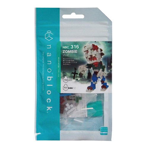 nanoblock - Monsters - Zombie, Collection Series Building Kit