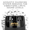 Parlux Melody Silencer Hair Dryer Attachment for Noise Reduction. Compatible with Parlux Hairdryers. Lightweight for Salon & Home Use. (Black)