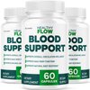 (3 Pack) Healthy Flow Blood Support - HealthyFlow Support Supplement Capsules Daily Premium Advanced Formula Pills - Maximum Strength, Vitamins for Overall Health & Wellness, 180 Capsules for 3 Months