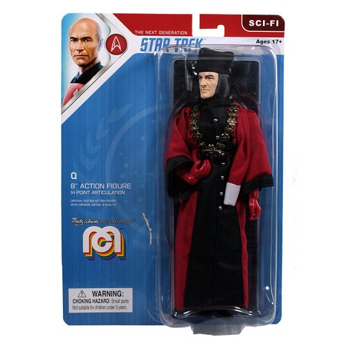 Mego Star Trek: The Next Generation: Q 8" Action Figure Multicolor